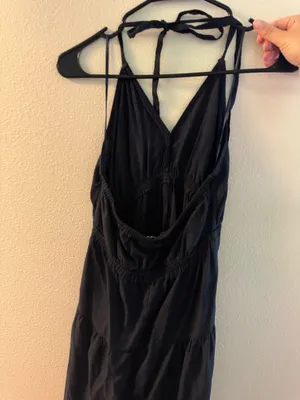 Navy Blue Express Maxi dress thumbnail 2