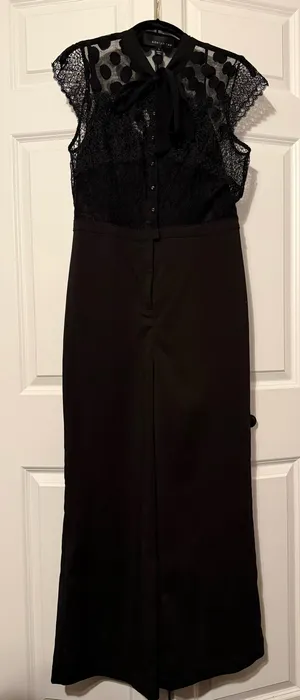 Adelyn Rae Black Jumpsuit thumbnail 1