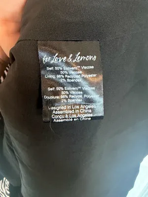 NWT For Love & Lemons Rosita Mini Dress Large thumbnail 5