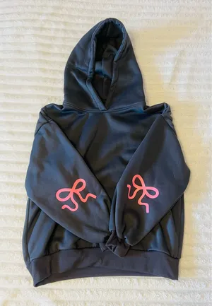SheIn Grey sweatsuit with bows thumbnail 2