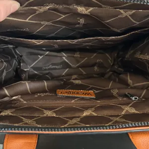 New Never Used Whipstitch Tote Crossbody BAG thumbnail 4