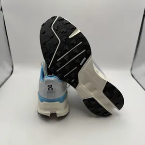 On Running Cloudsurfer Trail‎ Blue Beige Women 9 Road Running Shoes 3WE10103042 thumbnail 7