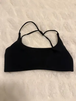 CSB Sports Bra Serenity Lexi Crop Black XXS thumbnail 4