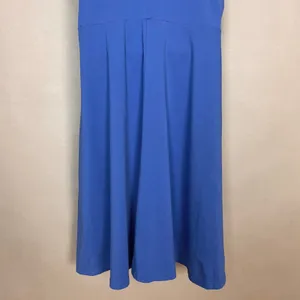 Halter Tank Sundress Blue Women Plus Size‎ XXL Stretch Cotton Sleeveless OUGES thumbnail 9