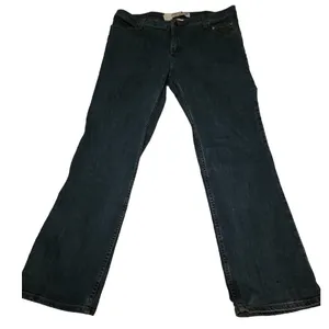 Harley-Davidson Denim Jeans Bootcut Dark Wash Embroidered‎ Pockets Women's 16P thumbnail 1
