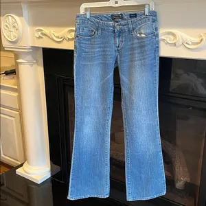 Comfy!  Jeans Flare Seven7 Womens 28 Denim thumbnail 14