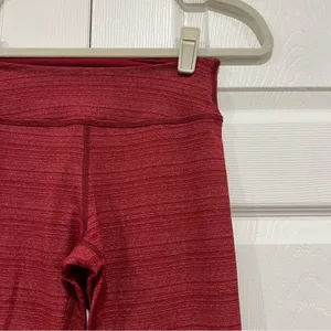 BEYOND‎ YOGA Spacedye Leggings 27" Red Womens Size Small thumbnail 3