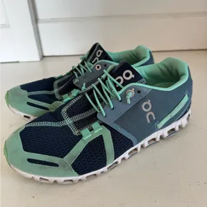 On Cloud‎ women’s mint teal blue running shoes size 7 thumbnail 2