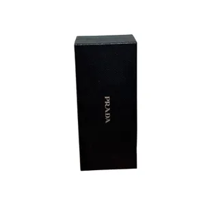 New Prada Authentic Eyeglasses Sunglasses Black Large Magnetic Case Cloth thumbnail 5