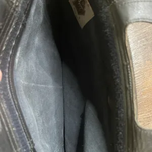 🐱THE LEATHER WORKS Black Leather Briefcase Bag thumbnail 3