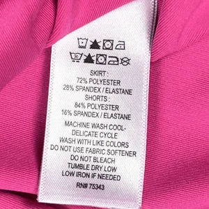 Tommy Bahama Skort Womens Medium Pink Pleated Athletic Tennis Pickle Ball thumbnail 8