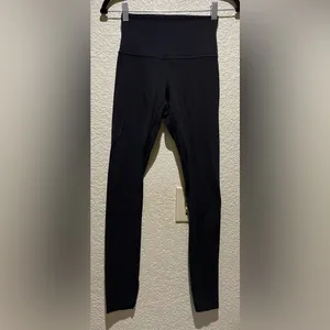 Lululemon Align High Rise Black Leggings Size 4 thumbnail 7