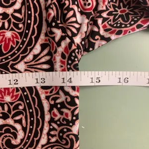 White House Black Market Dress XXS Paisley Autumn Wedding Guest Black Red thumbnail 12