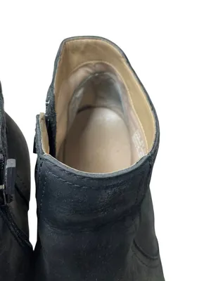 Dansko womens black leather mid ankle casual slip on boots sz 11.5-12 SKU 10-825 thumbnail 11