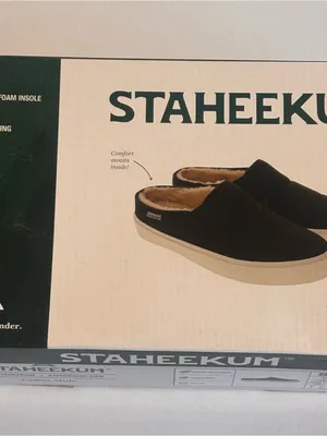 STAHEEKUM Women’s‎ Black Fleece-Lined Slip-On Mules Size 8 NIB thumbnail 12