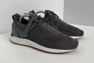 New Balance 247 Sneakers Rev Lite Knit Stretch Comfort Travel Athletic Grey thumbnail 1