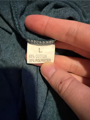 It's Fine I'm Fine Everything's Fine Graphic Tee Blue Size L thumbnail 4