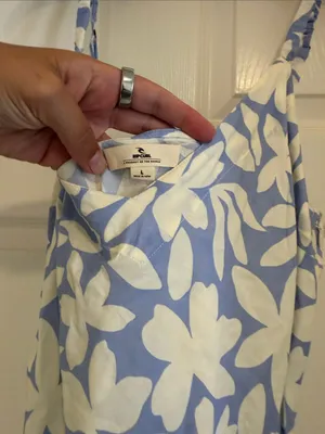 Rip Curl Lavender and White Floral Midi Dress thumbnail 4