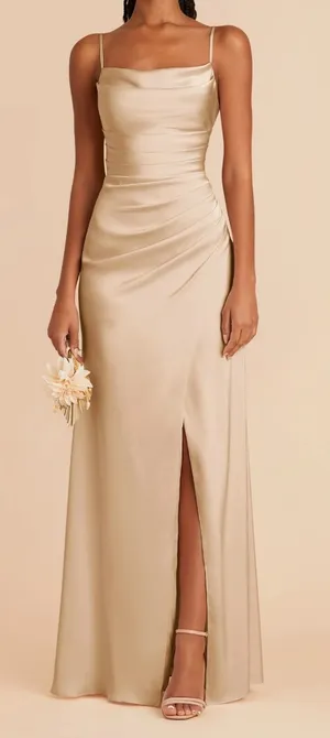 Gold Birdy Grey Dress thumbnail 1