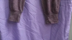 PINK Victoria's Secret loungewear sweat pants with pockets in purple size xs. thumbnail 4