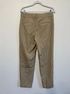 NWT Banana Republic VASTO PLEATED ITALIAN WOOL PANT SIZE 4 KHAKI TAN NEW thumbnail 6