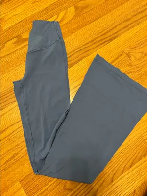 Aerie Blue Crossover Flare Leggings thumbnail 1