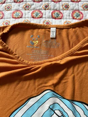 Bellabu Bear Bamboo Garfield I Hate Mondays Shirt size small thumbnail 3