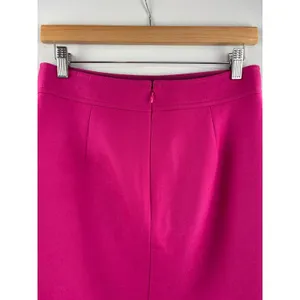 Women’s J.Crew Size 6 Hot Pink Pencil Mini Skirt thumbnail 4
