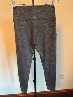 aerie Heather Charcoal Gray High-Rise Pocket Leggings thumbnail 3