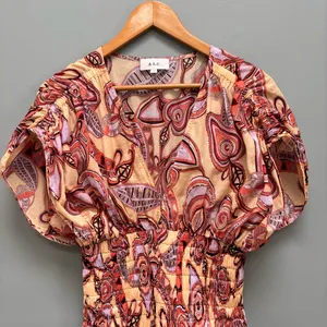 A.L.C. Luna Smocked Split-Sleeve Mini Dress 2 thumbnail 4