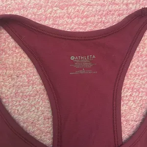 Athleta Rasberry/pink razor back tank top thumbnail 4