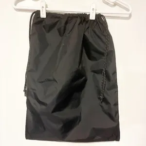 Telfar x Eastpack Black Medium‎ Drawstring Nylon Dustbag Backpack NEW thumbnail 4