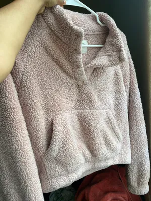 Aeropostale Pink Fluffy Sweatshirt thumbnail 6