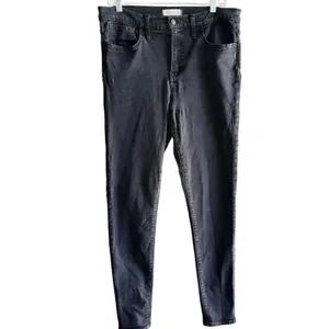 73 | Madewell Roadtripper High‎ Rise Skinny Jeans Black Womens 31T thumbnail 2