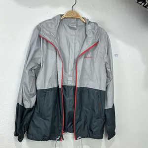 Columbia Light Gray Jacket with Red Logo thumbnail 4