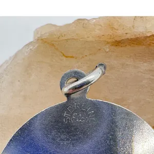 Vintage Elco Sterling Silver Happy Birthday Musical‎ Note Charm Pendant 2.99g thumbnail 4