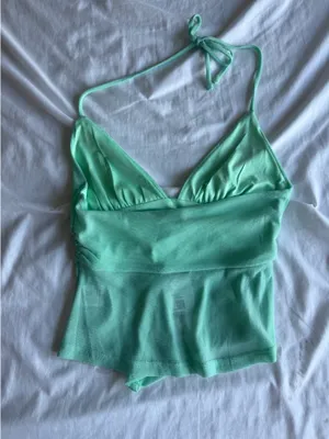 teal princess polly nwt halter top thumbnail 2