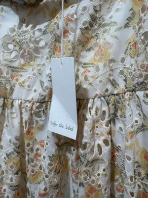 Floral Mini skirt White thumbnail 2