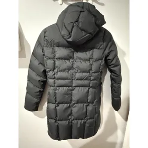 LL Bean Winter Down Jacket‎ Removable Hood Size XS Reg BLACK Blue thumbnail 4