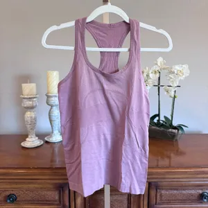 Lululemon Swiftly Tech Racerback Tank Pink Taupe Size 6 thumbnail 2