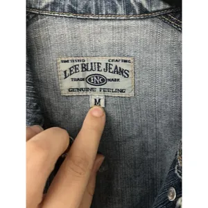 Vintage Y2K Lee Blue Jeans Riders Women’s Denim Jacket Size M Western thumbnail 4