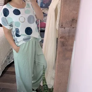 Boho XLarge pant suit lounge cozy set thumbnail 2