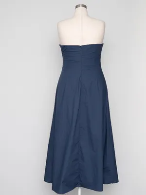 Bardot - Lora‎ Strapless Cotton Poplin Maxi Dress thumbnail 3