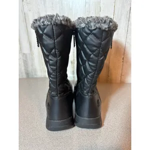 Totes Rain Boots NWOT Size 6 Black Waterproof‎ thumbnail 5