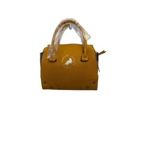 Harry Potter Hufflepuff Hogwarts Bucket Handbag Yellow/ Plaid. NWT thumbnail 2