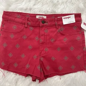 Wrangler Women's Mid Rise Vintage Denim Shorts Diamond Bay Size 10/30 thumbnail 4