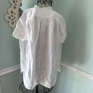 Wilfred Womens XXS White Bertillon Blouse Oversized‎ Rolled Cuff thumbnail 4