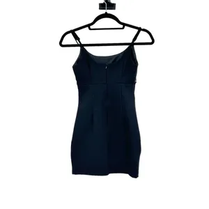 Superdown Kelly‎ Cut Out Dress Black Mini Grommet Size Small thumbnail 6