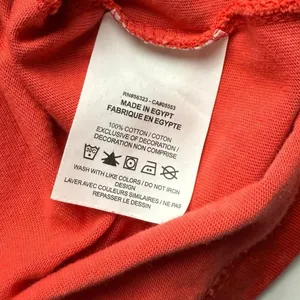 Nike Red Cropped T-Shirt - Size M - Great Condition! thumbnail 3