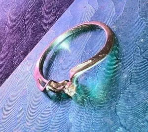 14K Gold Diamond Ring thumbnail 1